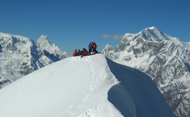 Pisang Peak Climbing